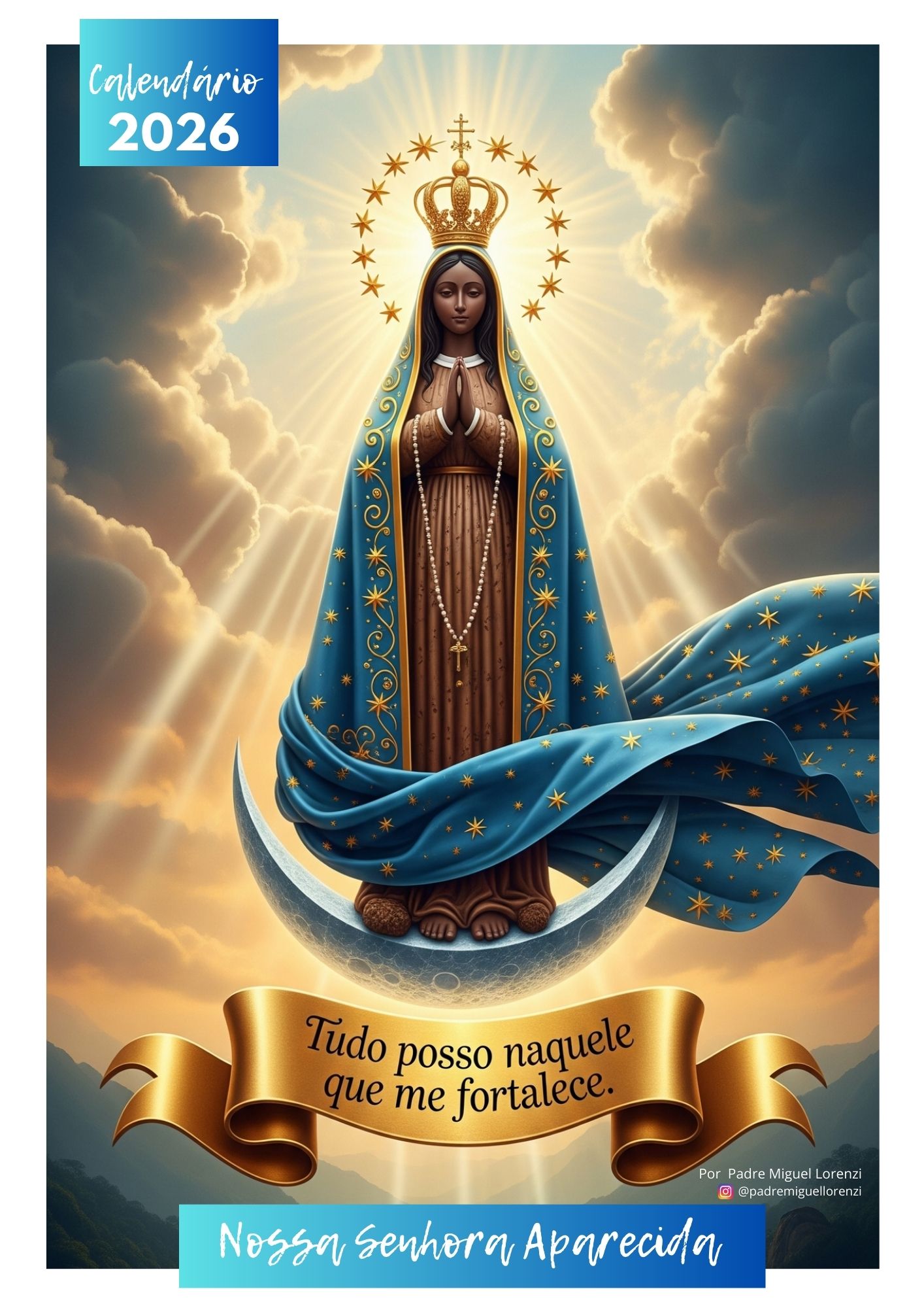 Capa do método Protocolo 7 com selo dourado e fundo celestial